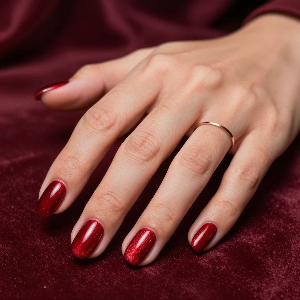 Red Nail Design Ideas 9