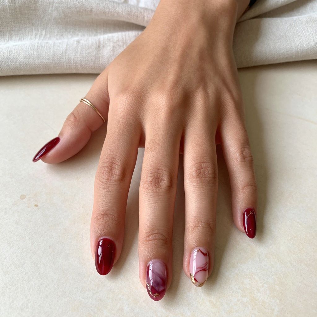 Red Nail Design Ideas 8