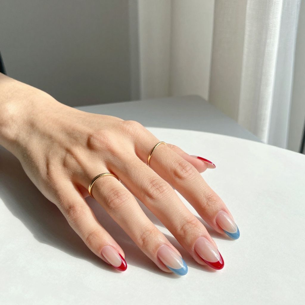 Red White And Blue Nail Ideas 10