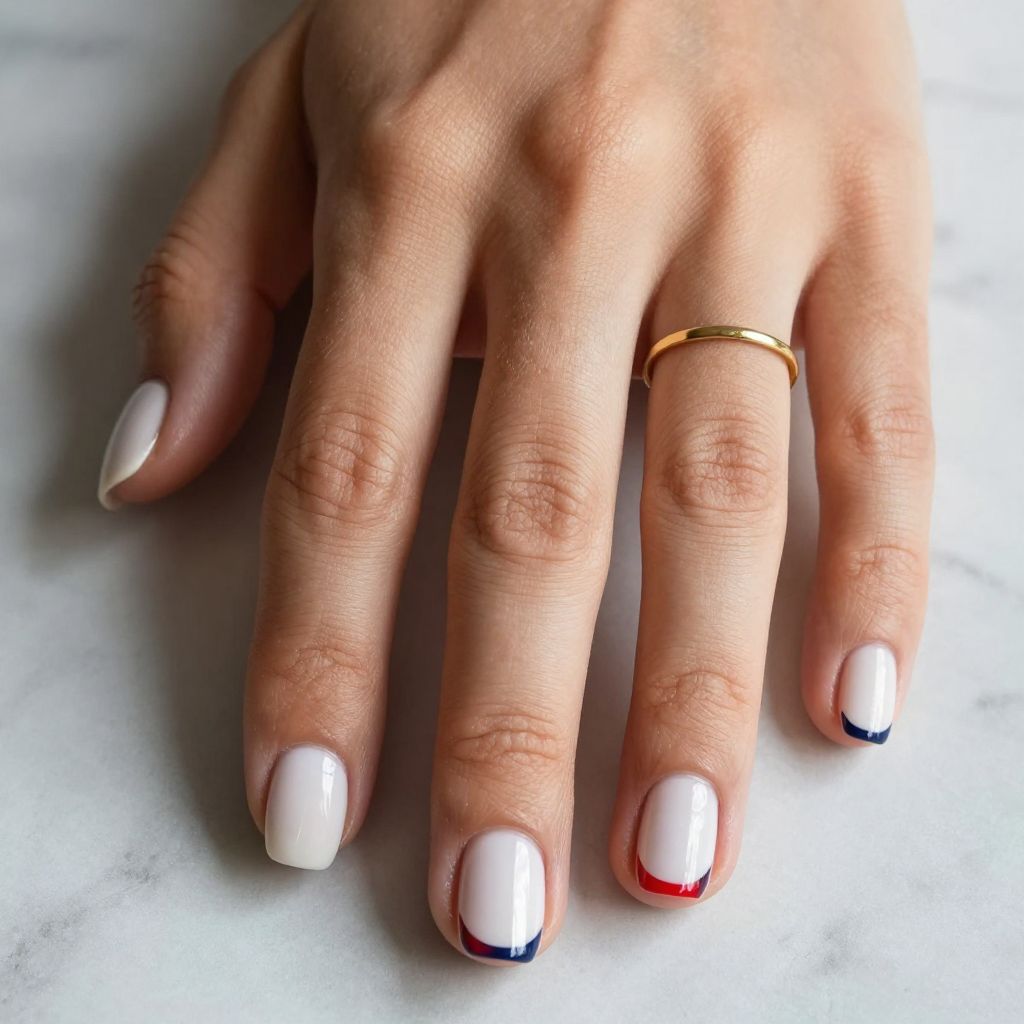 Red White And Blue Nail Ideas 9