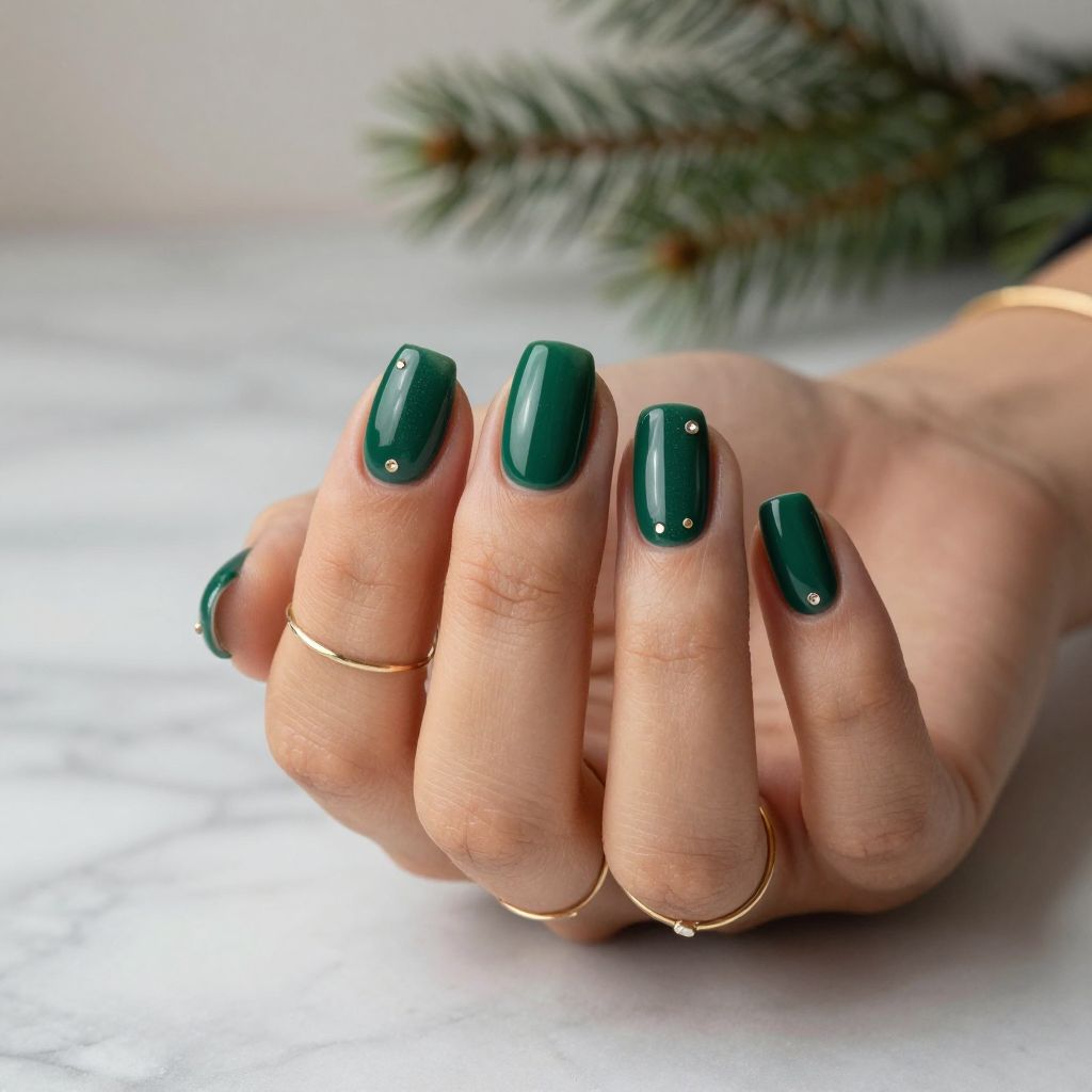 Rhinestone Nail Art Ideas 12