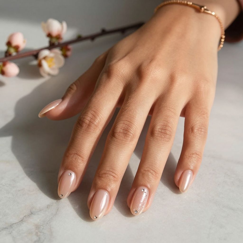 Rhinestone Nail Art Ideas 13