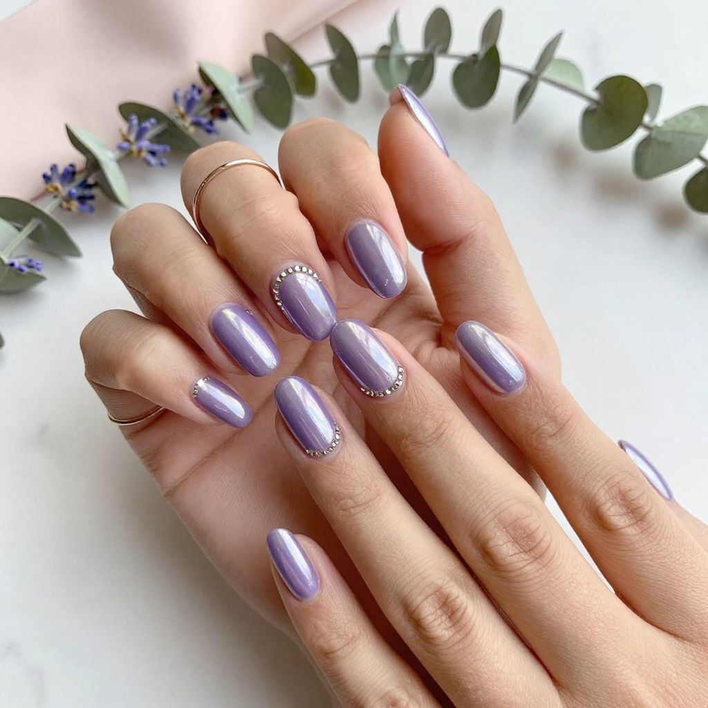 Rhinestone Nail Art Ideas 8