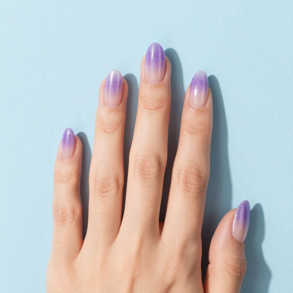 Short Acrylic Nail Design 11