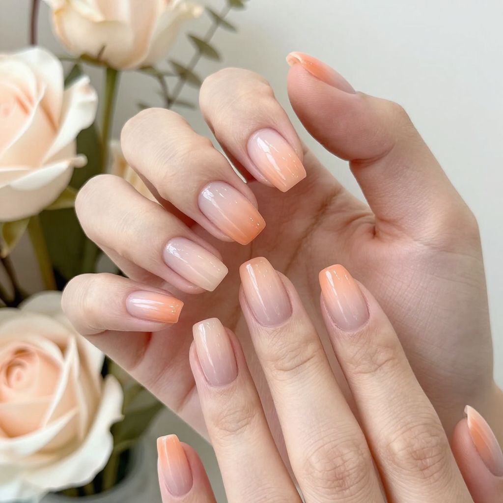 Short Acrylic Nail Design 3