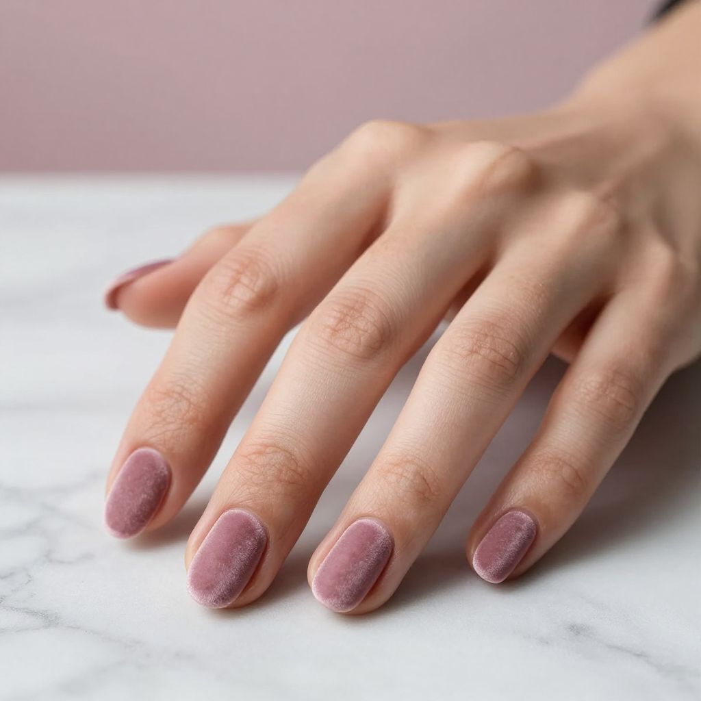 Short Acrylic Nail Design 6