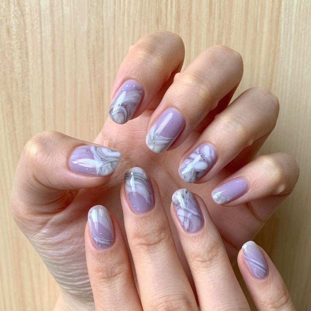 Blue nails nail idea 3
