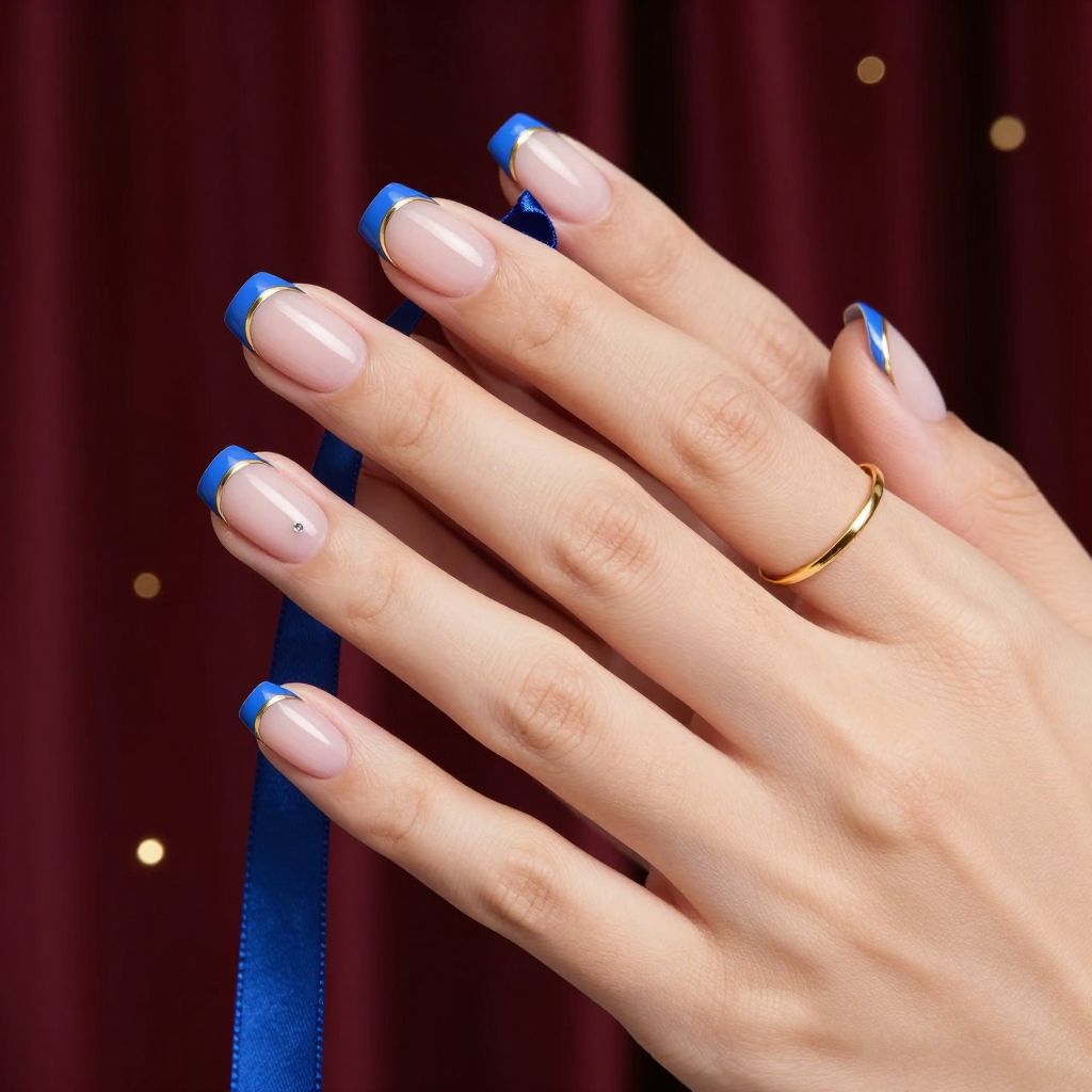 Nutcracker dream short Christmas nails