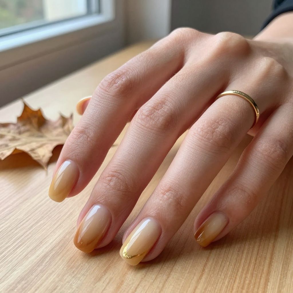 Toasted Caramel Nails