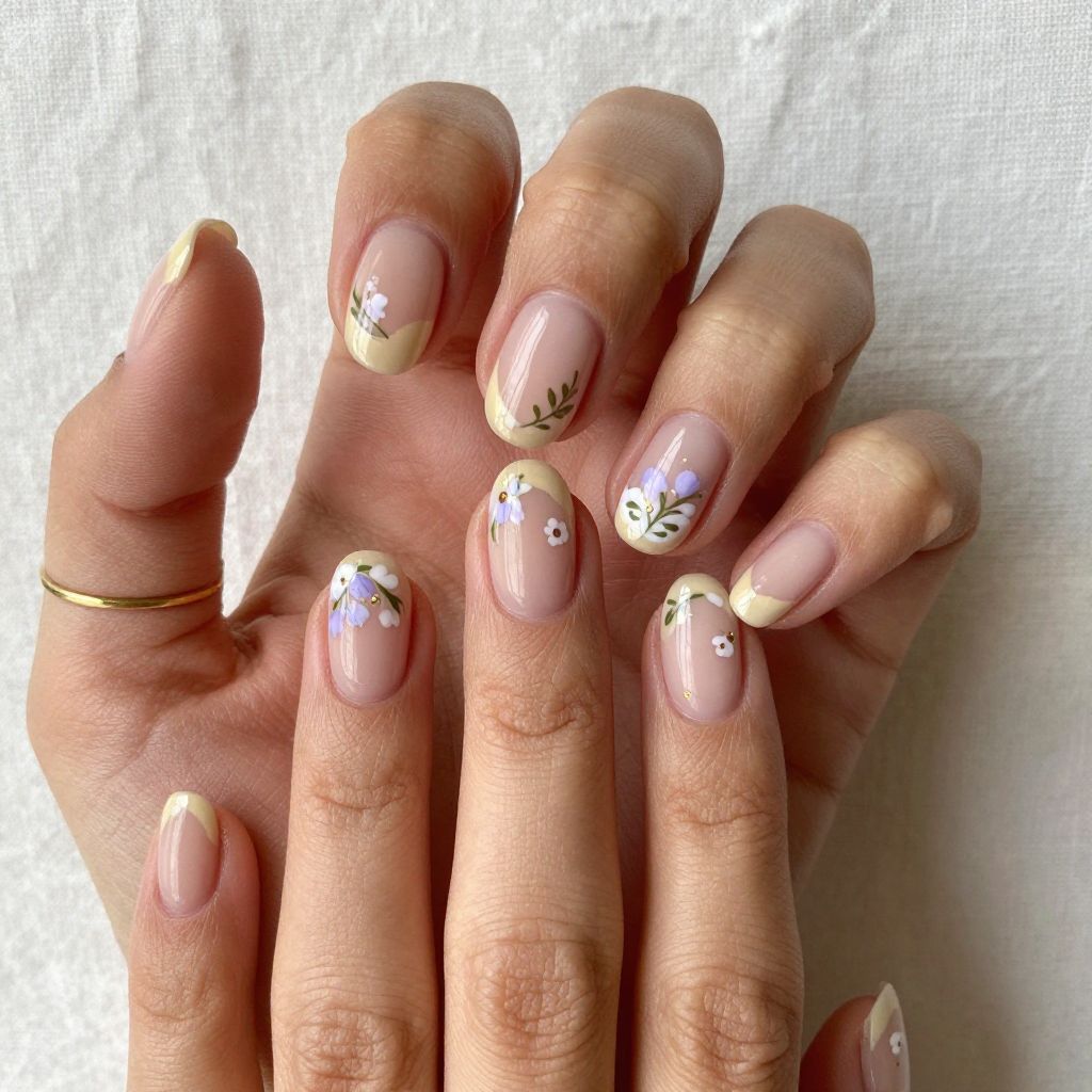 Tiny Floral Detail