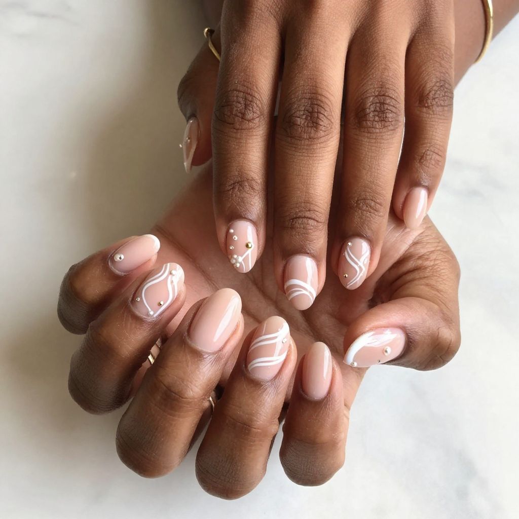 Short Nail Inspo Black Girl 11