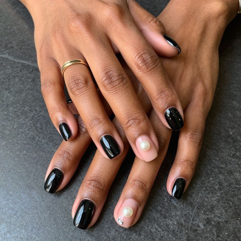 Short Nail Inspo Black Girl 5