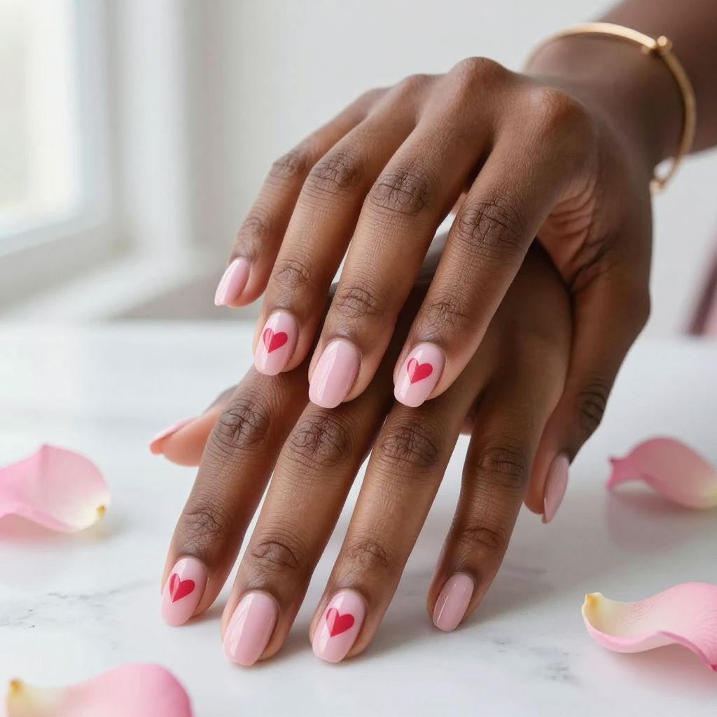 Short Nail Inspo Black Girl 6