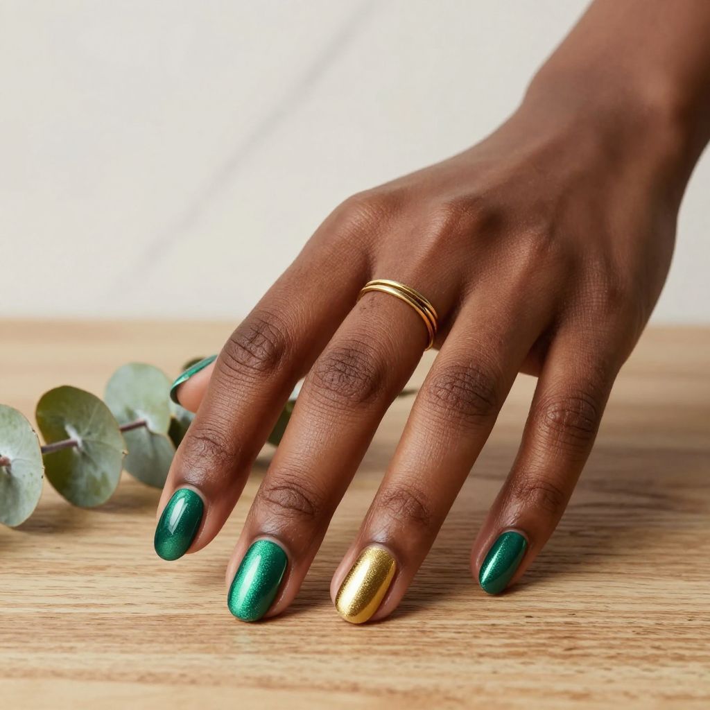 Short Nail Inspo Black Girl 7