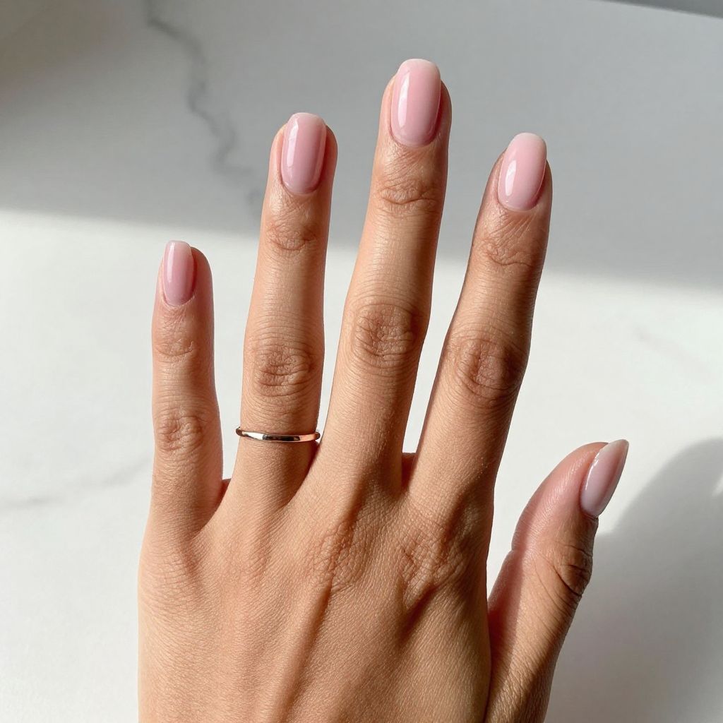 Short Natural Nail Ideas 1