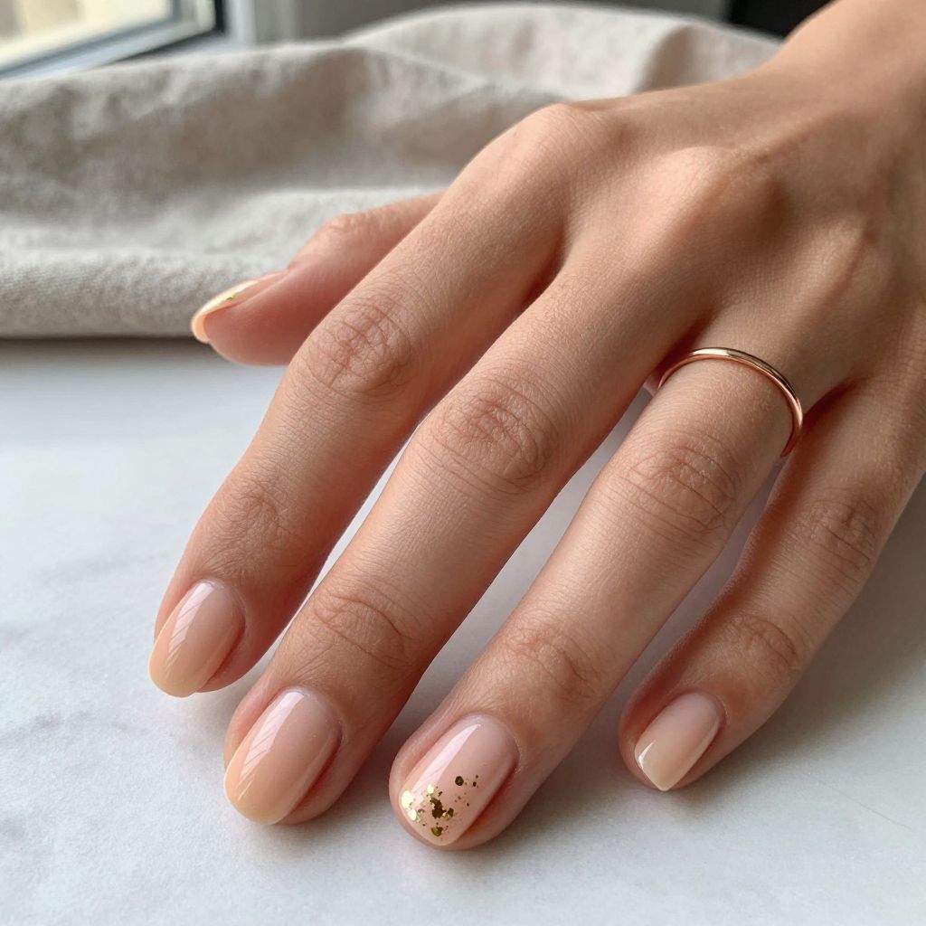 Short Natural Nail Ideas 5