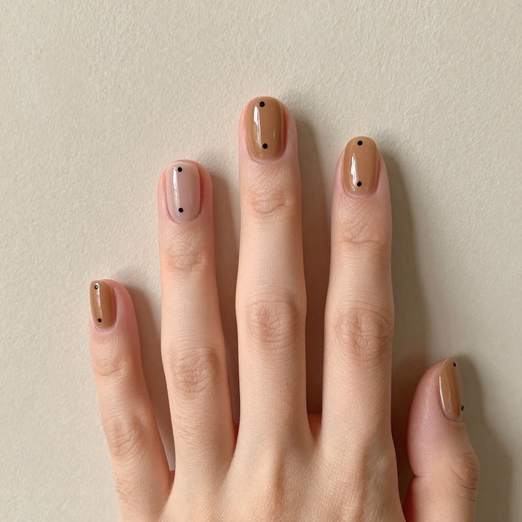 Short Simple Nail Designs nail idea 11