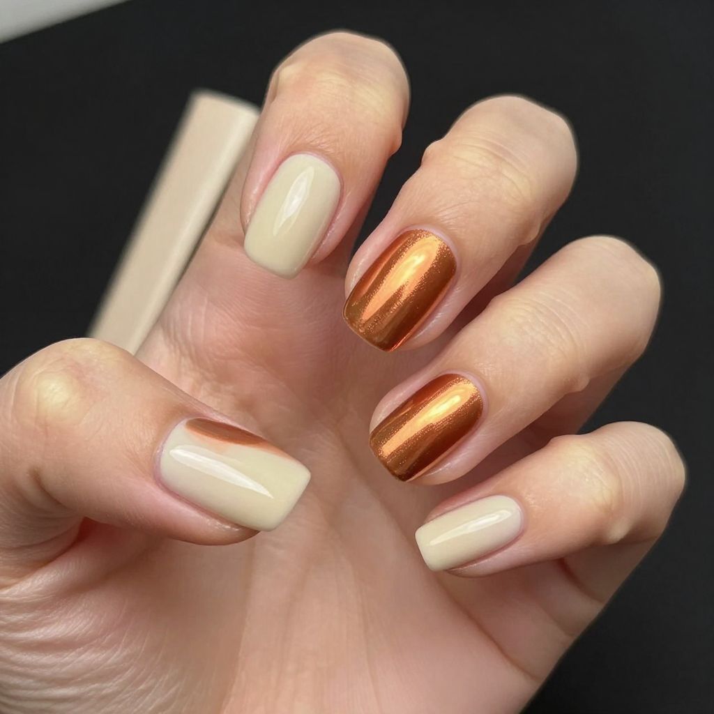 Short Simple Nail Designs nail idea 13
