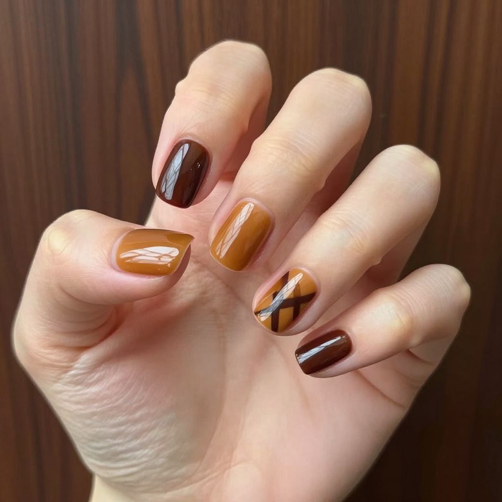 Short Simple Nail Designs nail idea 4