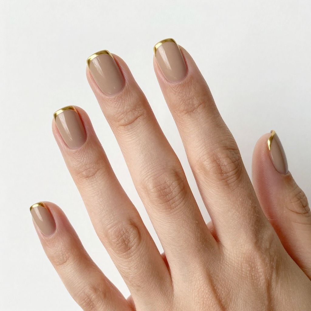 Short Simple Nail Designs nail idea 8