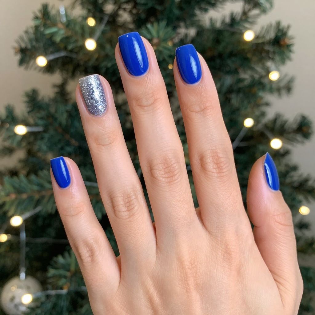 Short square nail idea 10