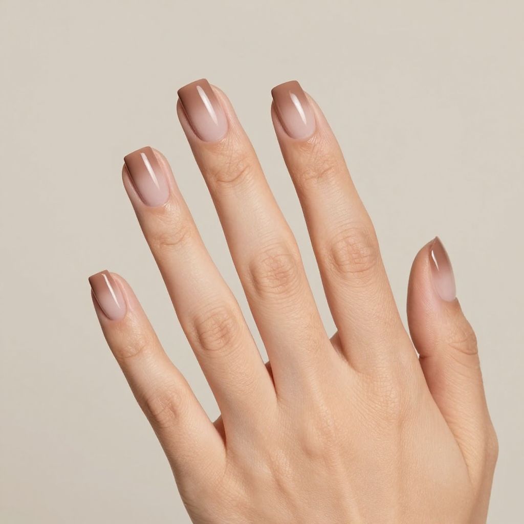 Short square nail idea 14