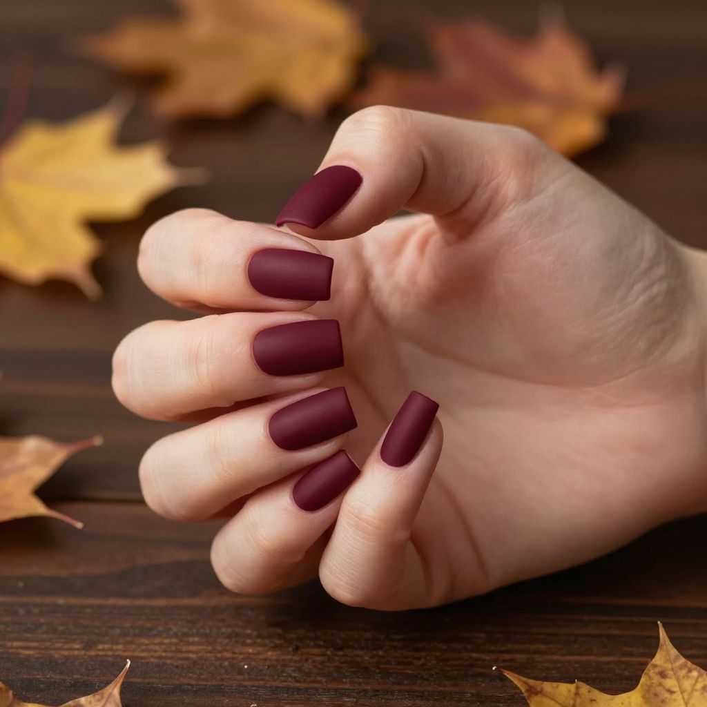 Short square nail idea 2