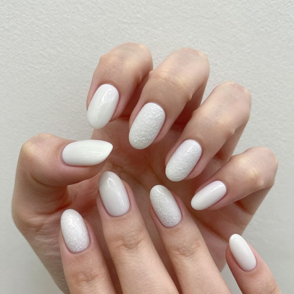 Short White Nail Designs nail idea 9