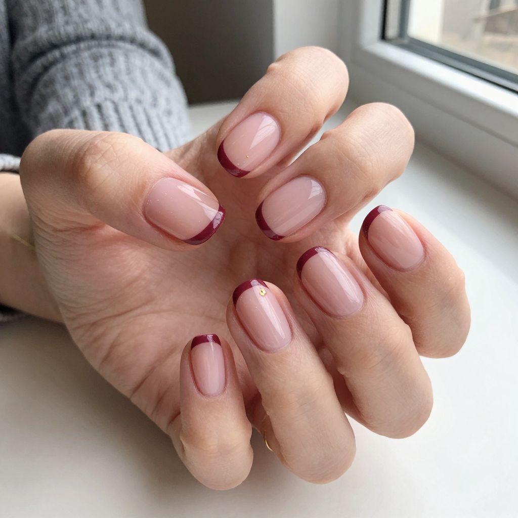 Short Winter Nail Ideas 10