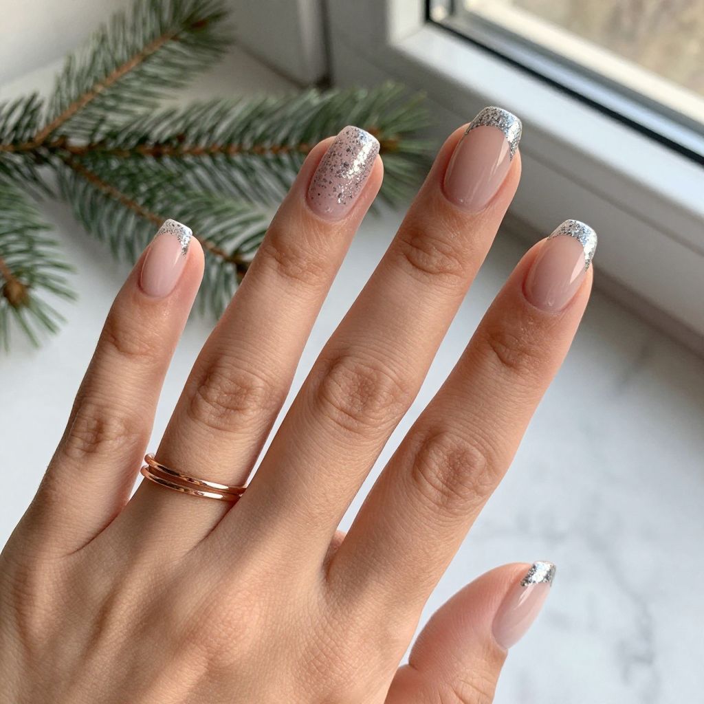 Short Winter Nail Ideas 13
