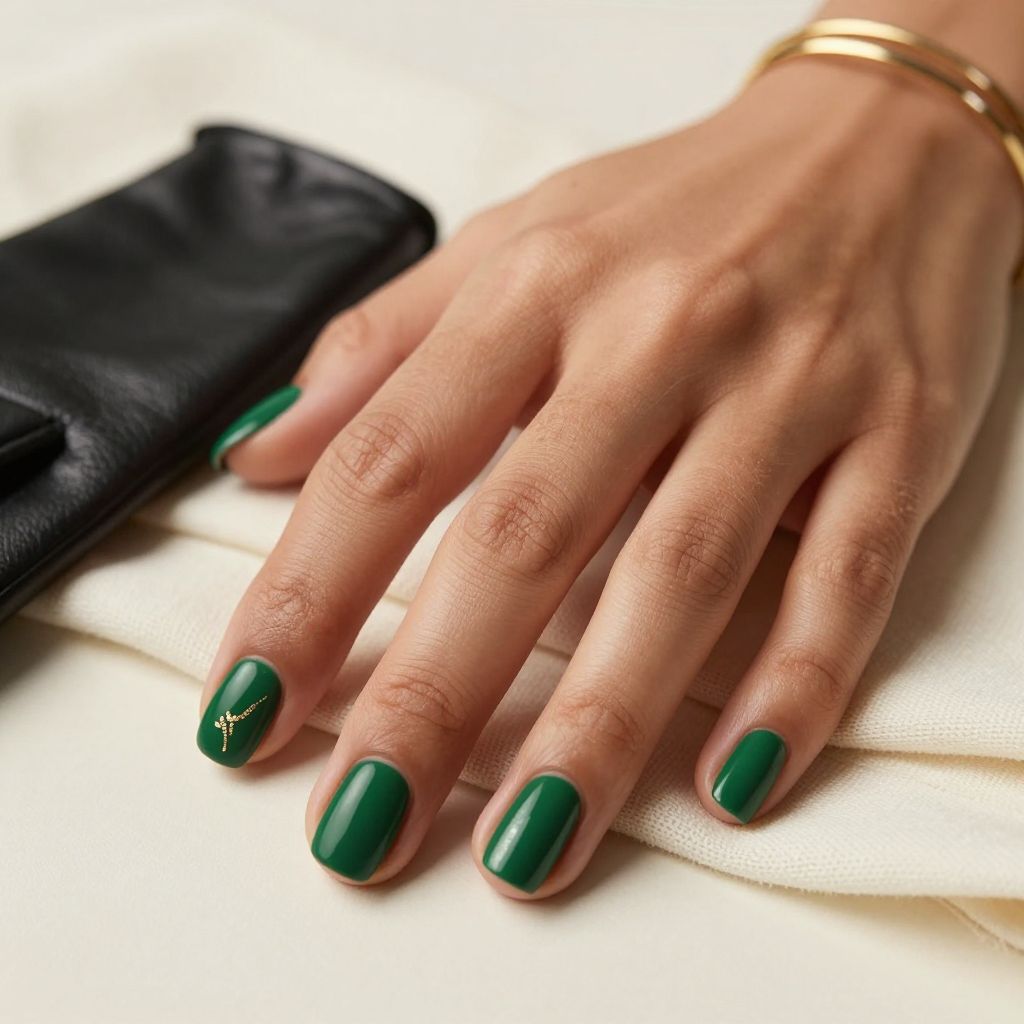 Short Winter Nail Ideas 14