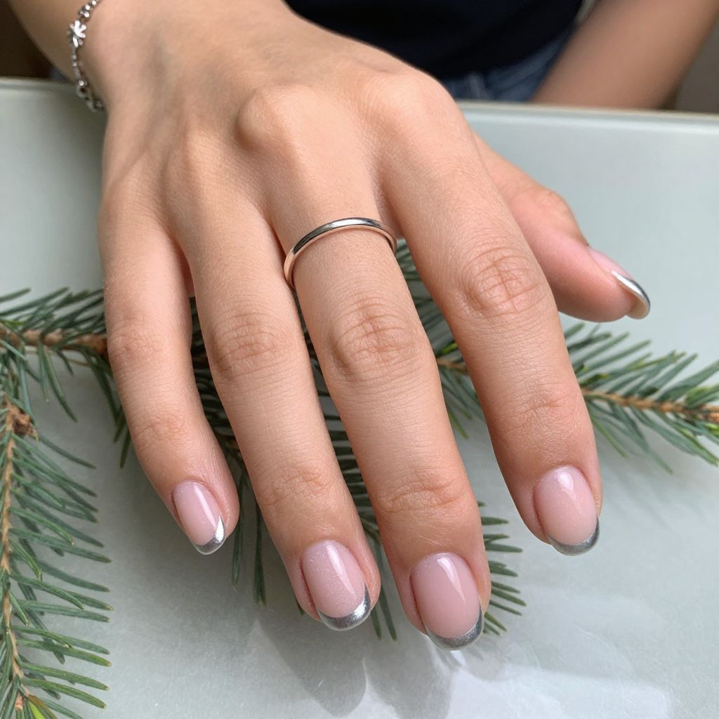 Short Winter Nail Ideas 3