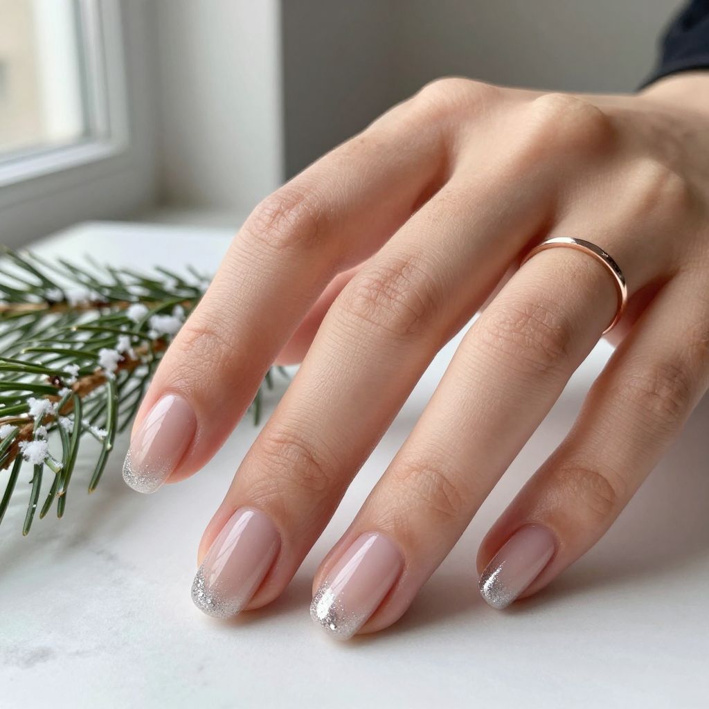 Short Winter Nail Ideas 5
