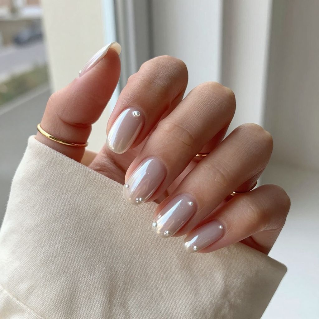 Short Winter Nail Ideas 7