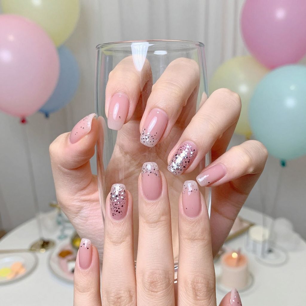 Silver nail idea 3