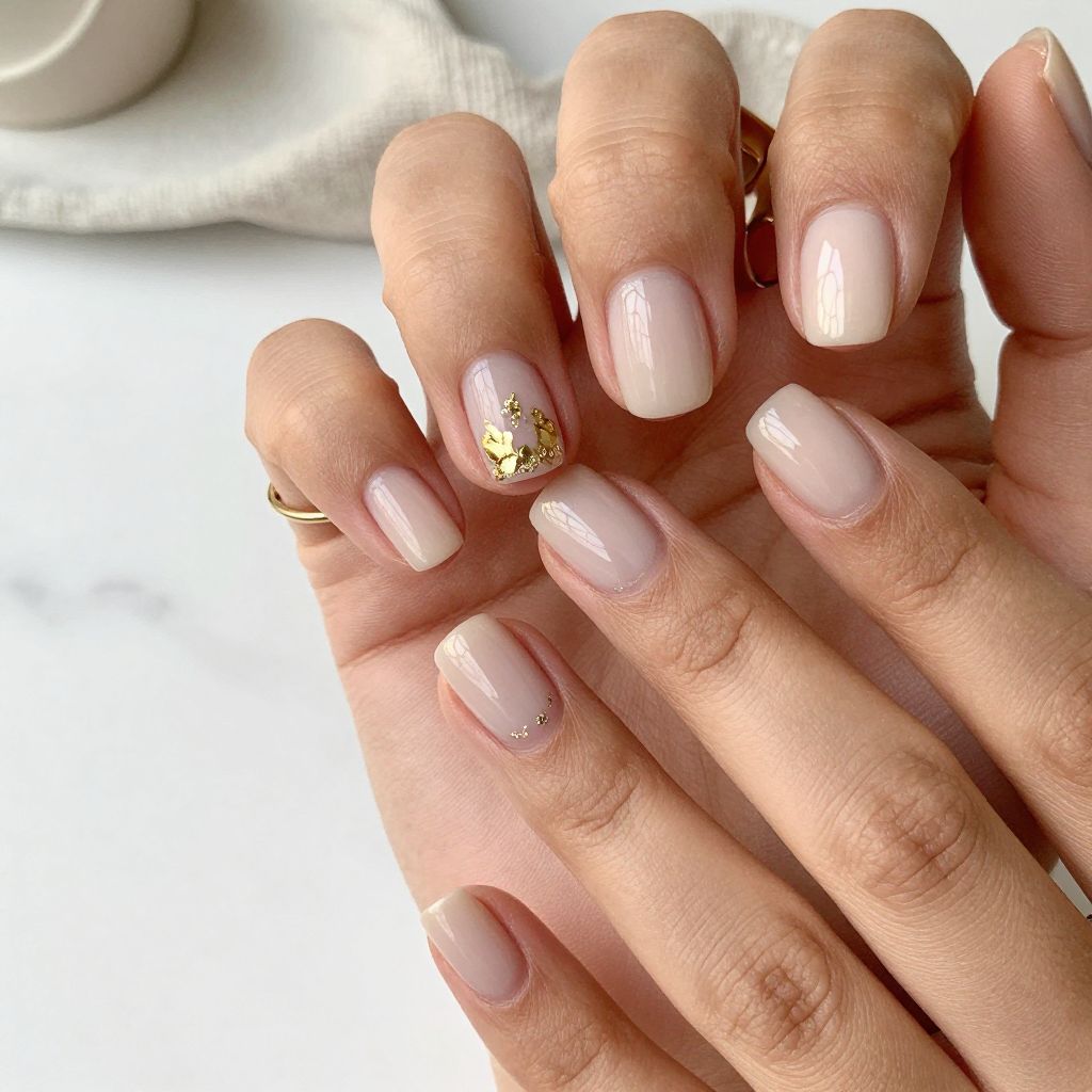 Simple Accent Nail Ideas image 1