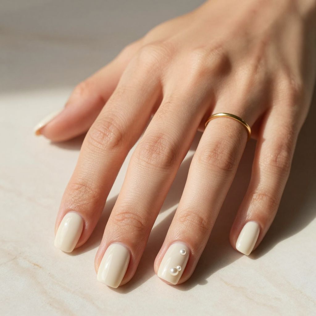 Simple Accent Nail Ideas image 13