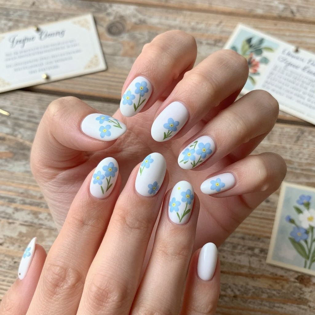 Flower nail idea 11