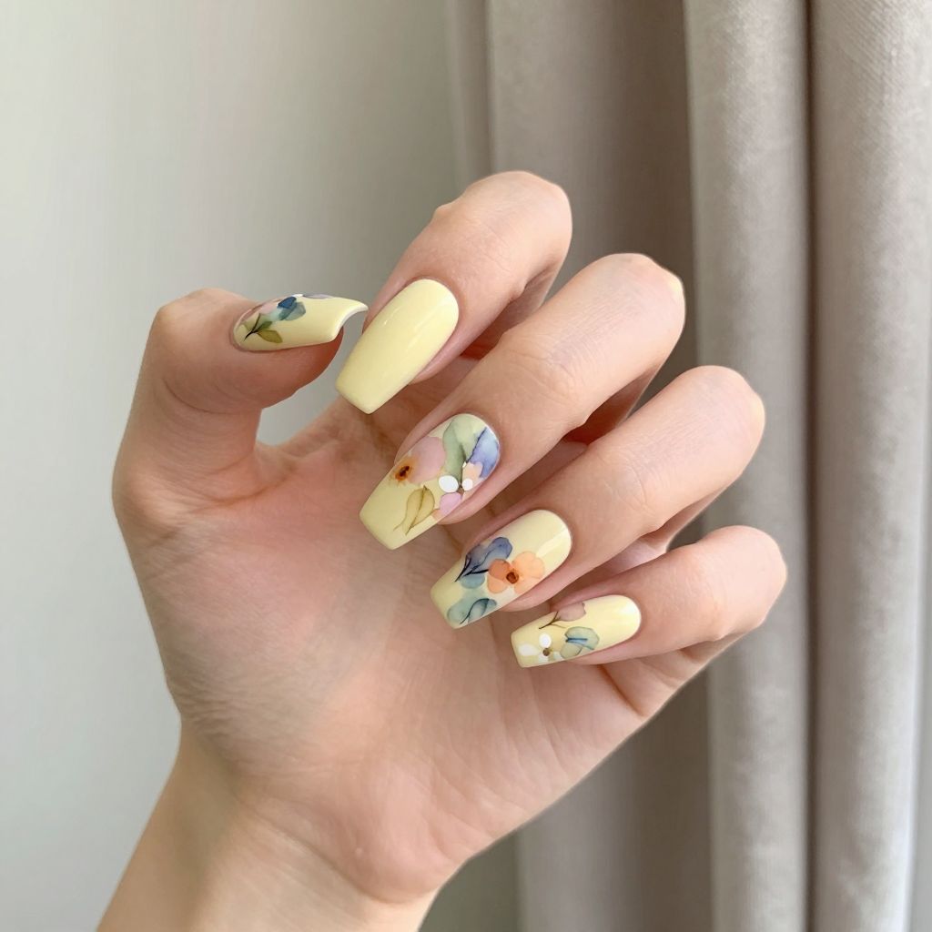 Flower nail idea 12