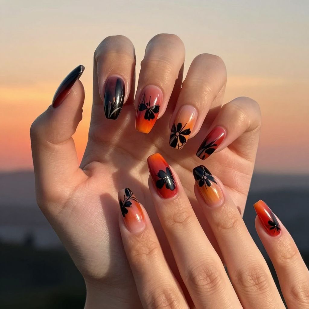 Flower nail idea 14
