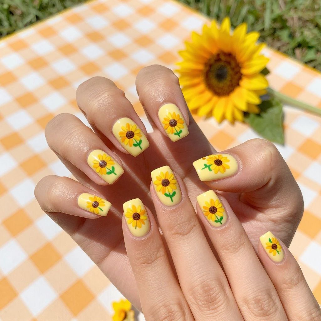 Flower nail idea 4