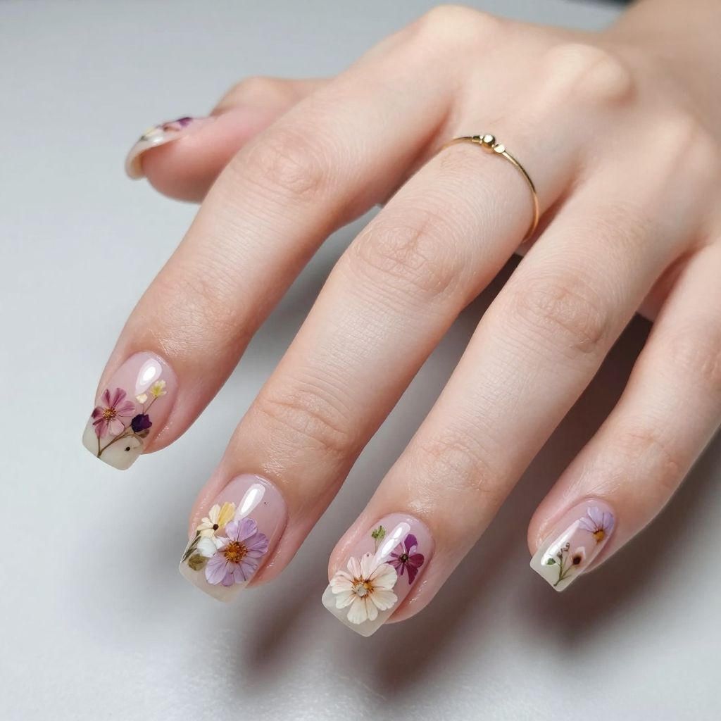 Flower nail idea 8