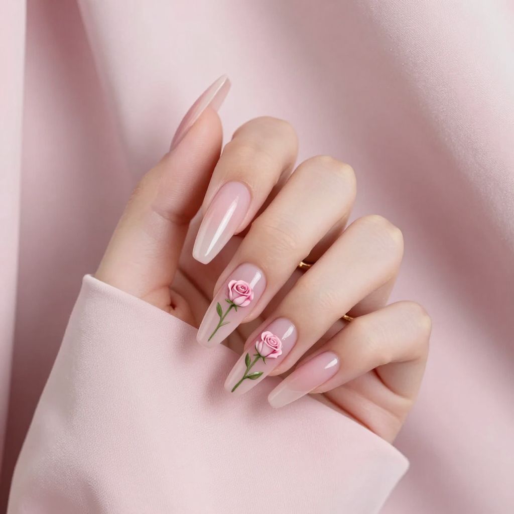Flower nail idea 7