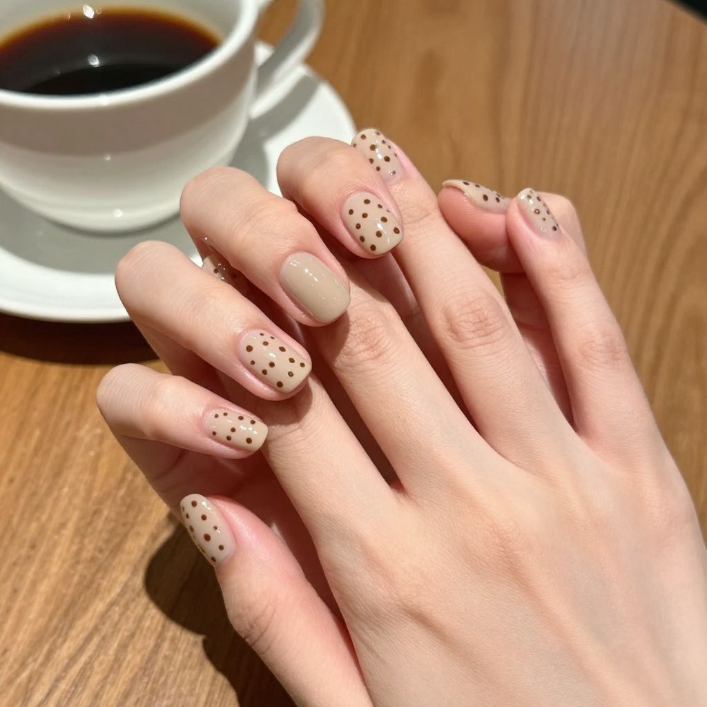 Simple Gel Nail Designs nail idea 10