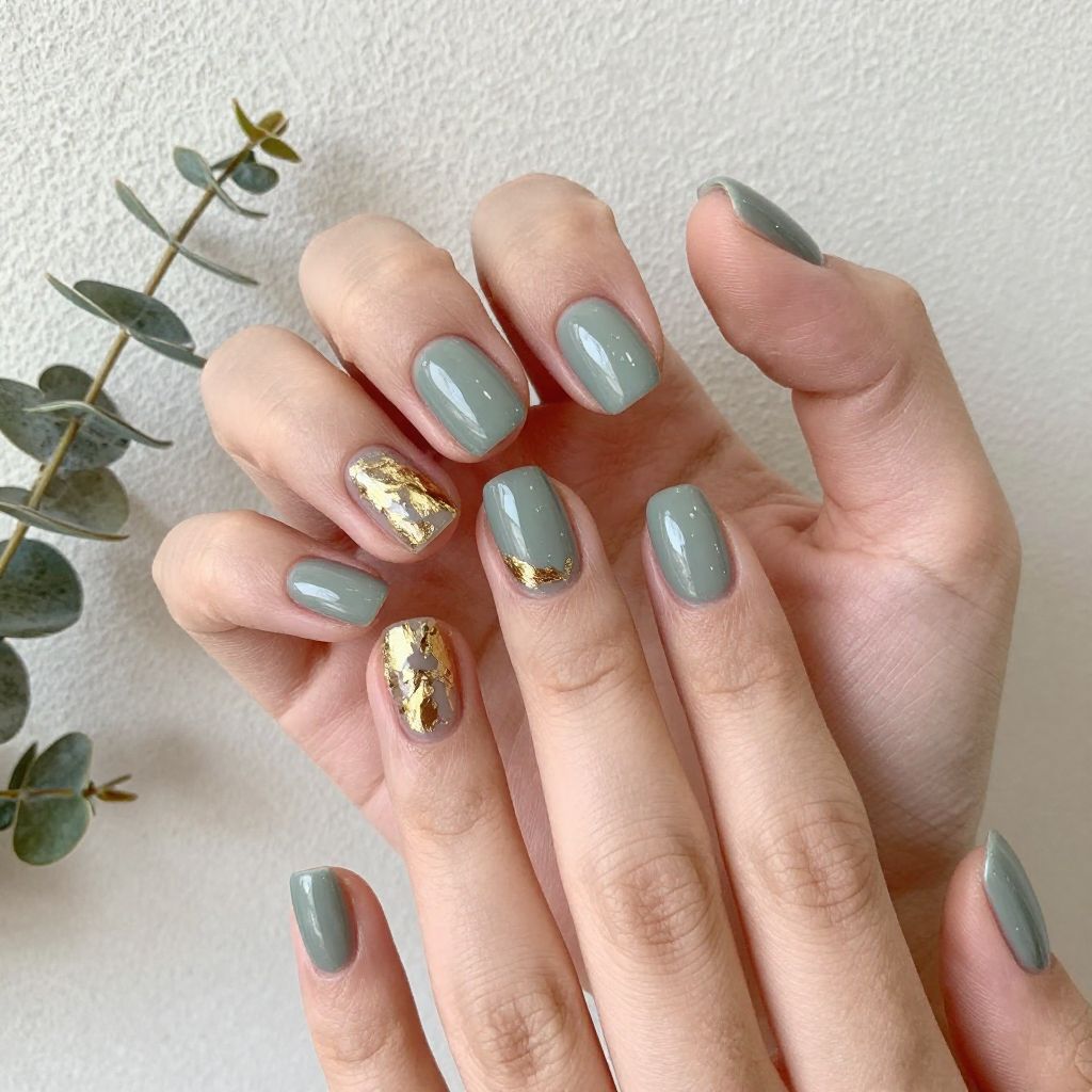 Simple Gel Nail Designs nail idea 13