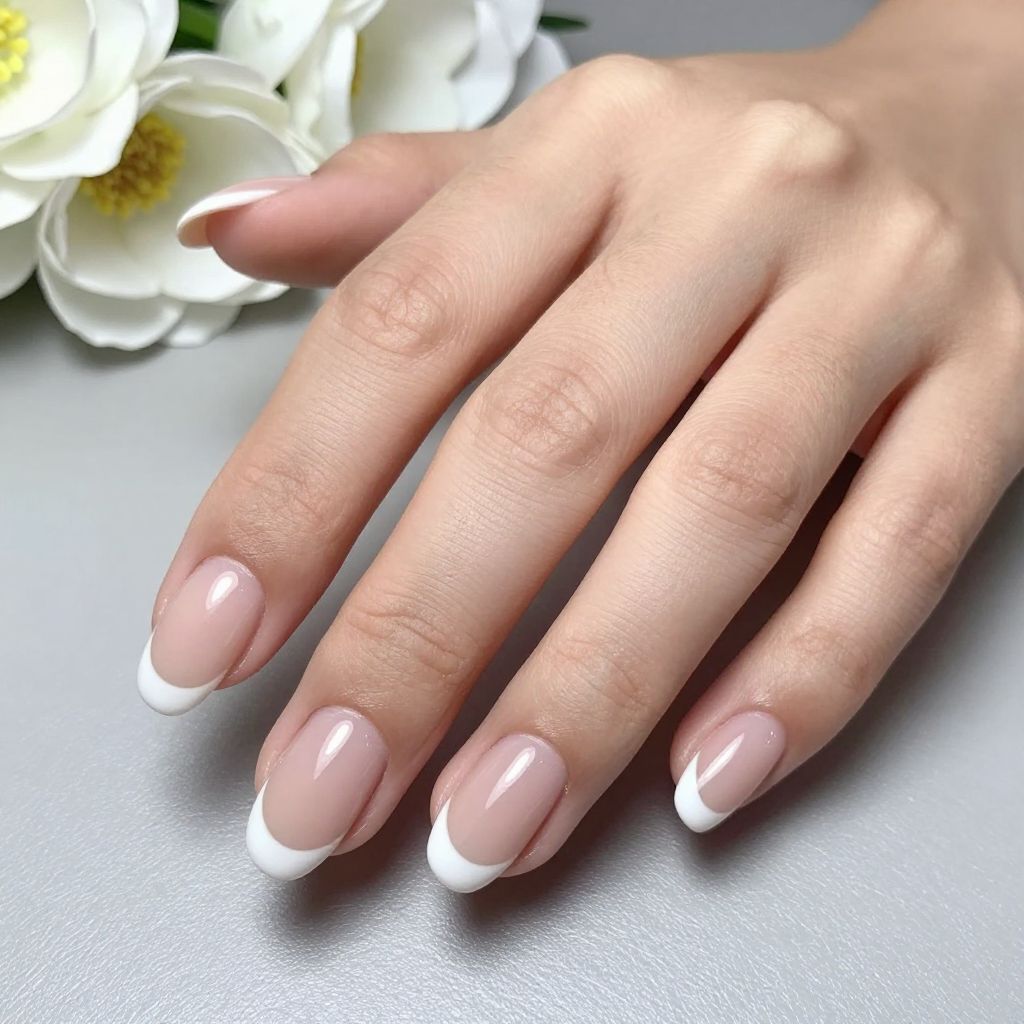 Simple Gel Nail Designs nail idea 4