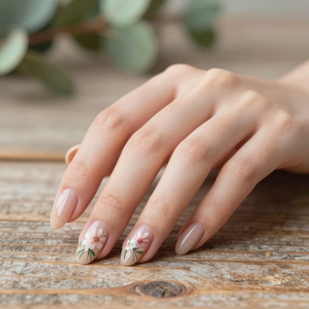 Simple Gel Nail Designs nail idea 5