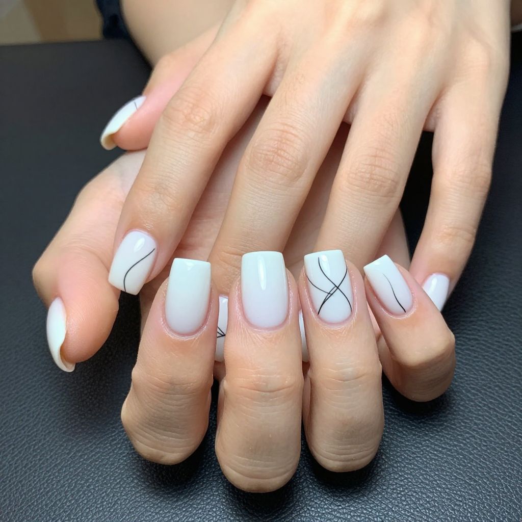 Simple Nail Designs For Short Nails nail idea 11