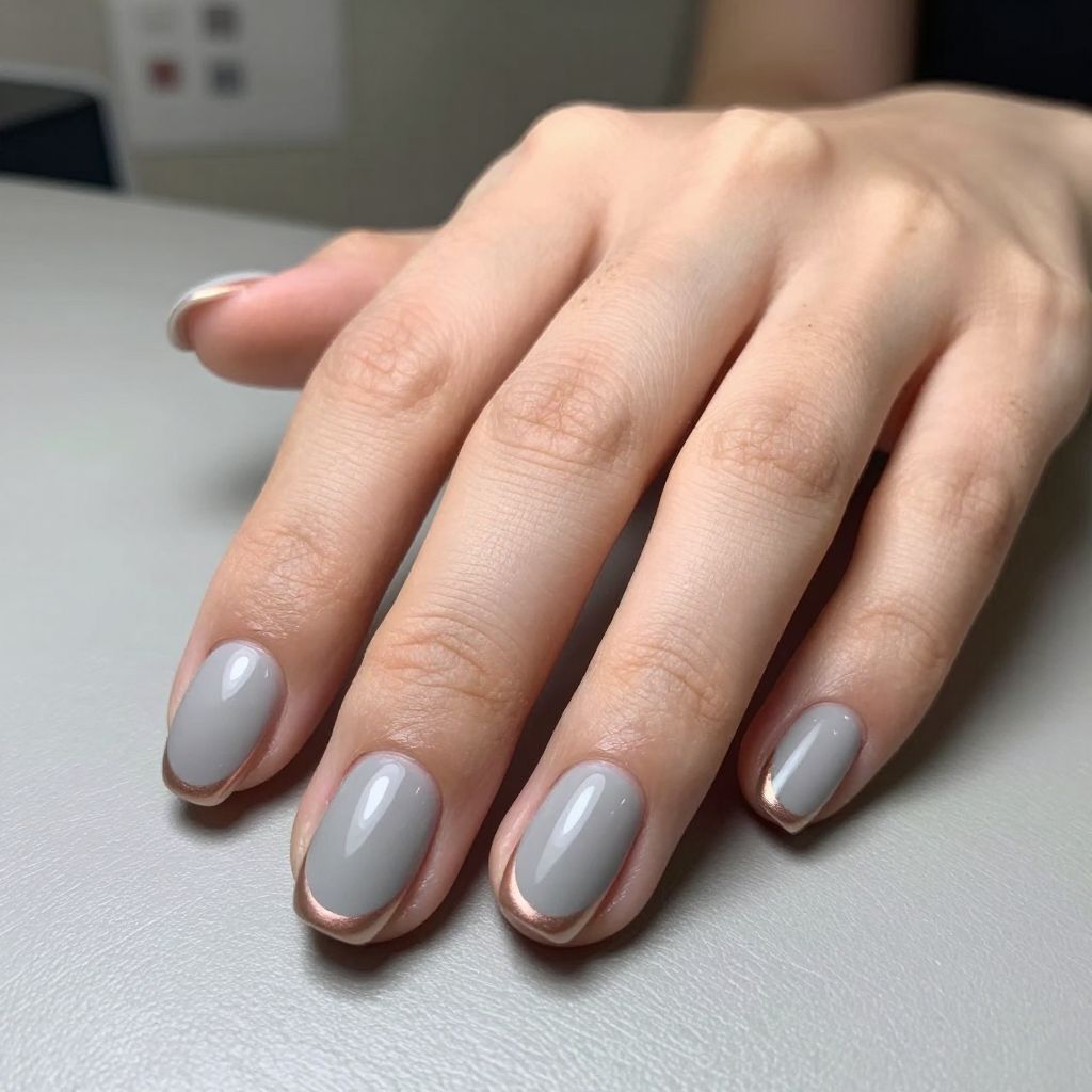 Simple Nail Designs For Short Nails nail idea 12