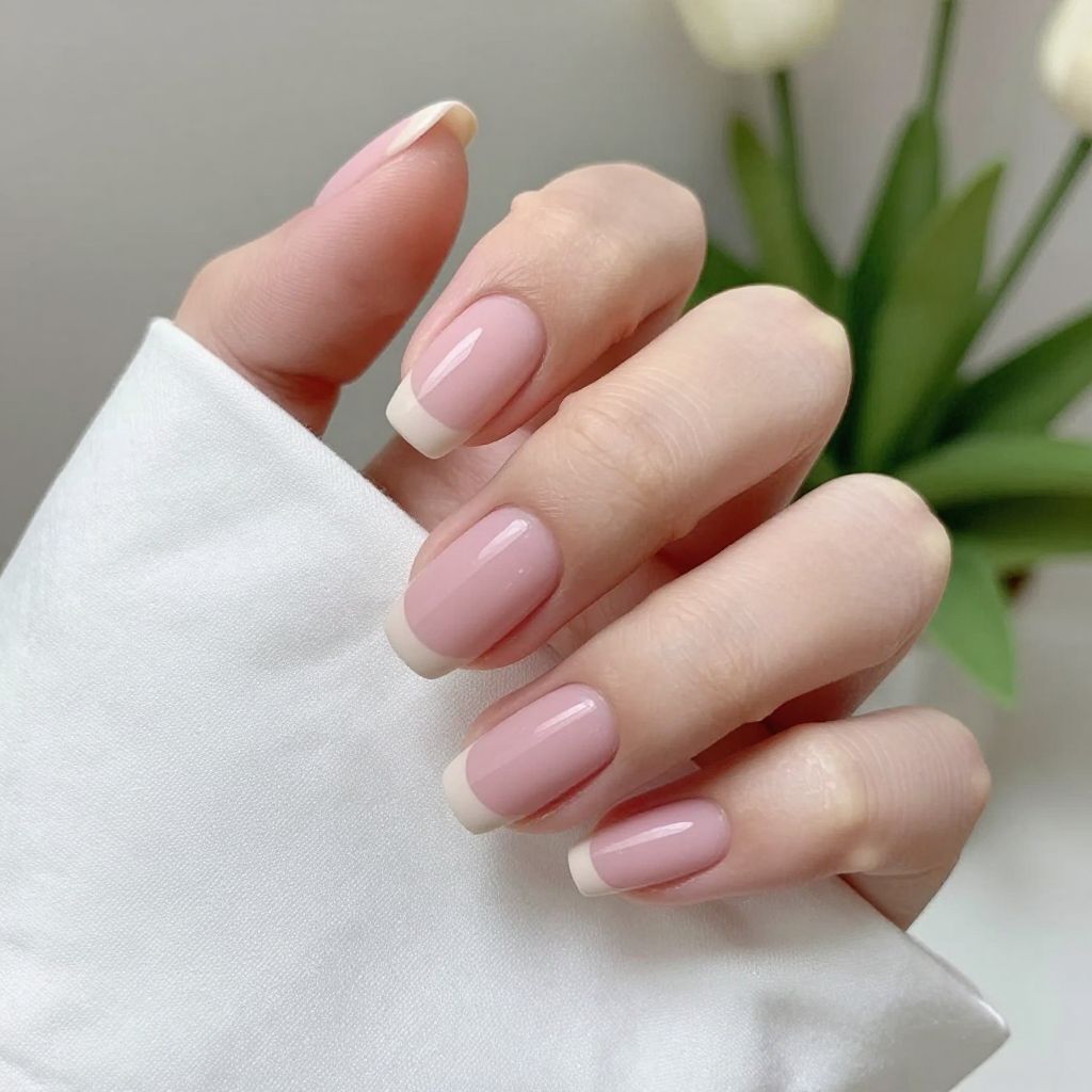 Pink nails idea 1